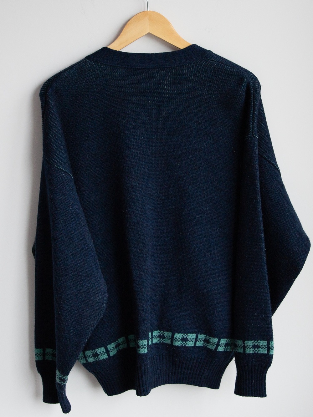 Vintage Shelby Select Men’s Horse Grandpa Cardigan L - Picture 3 of 5